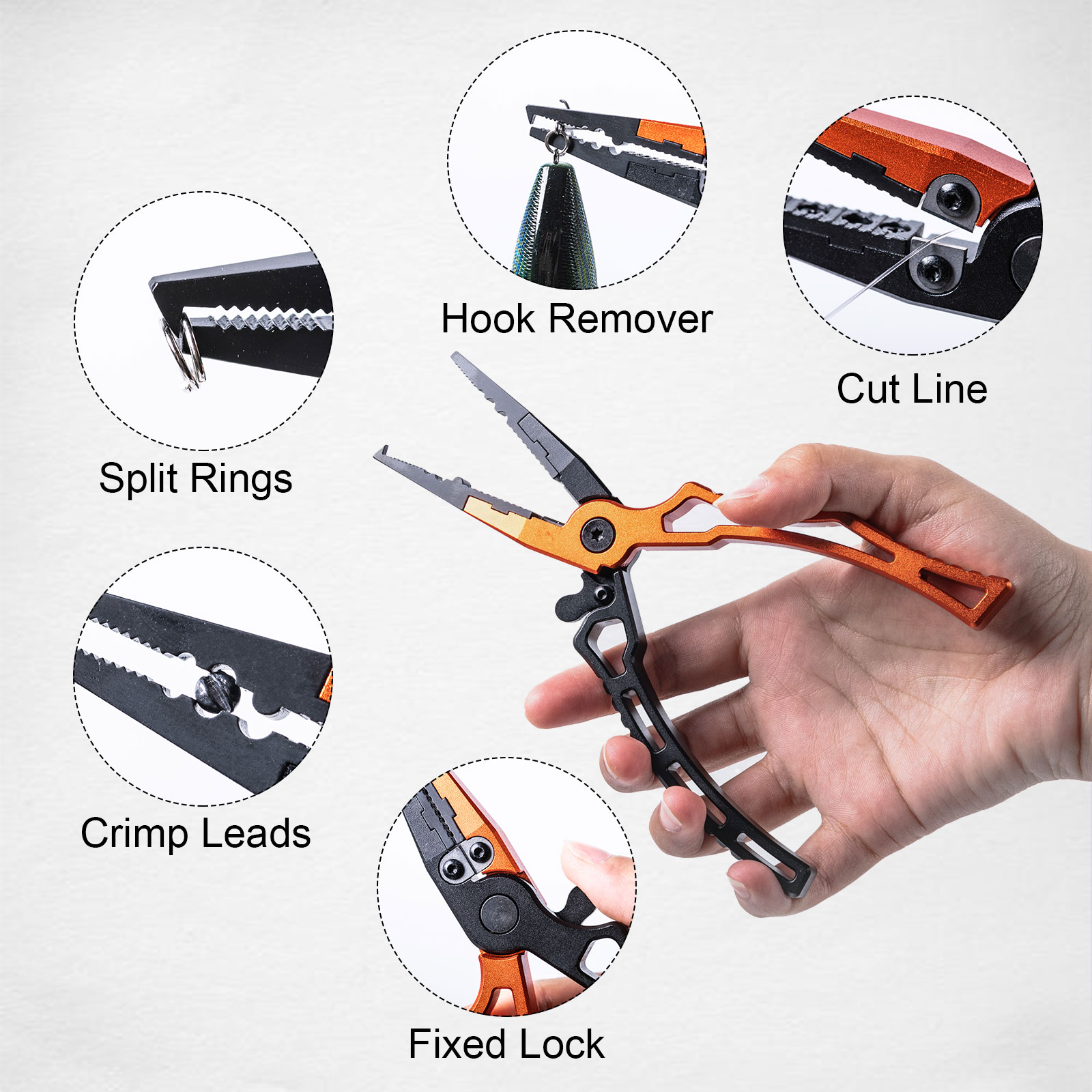 Goture Fishing Tool Kit Stainl - Fishing Hook Remover review and price