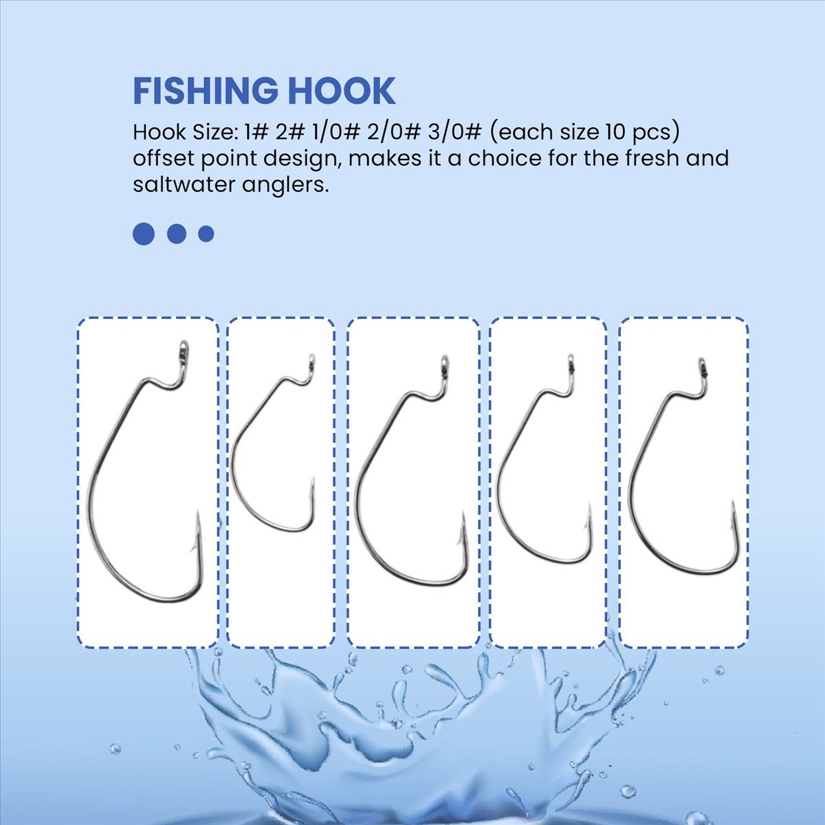 AD45 51Pcs Fishing Hooks High  - Fishing Hook Box review and price