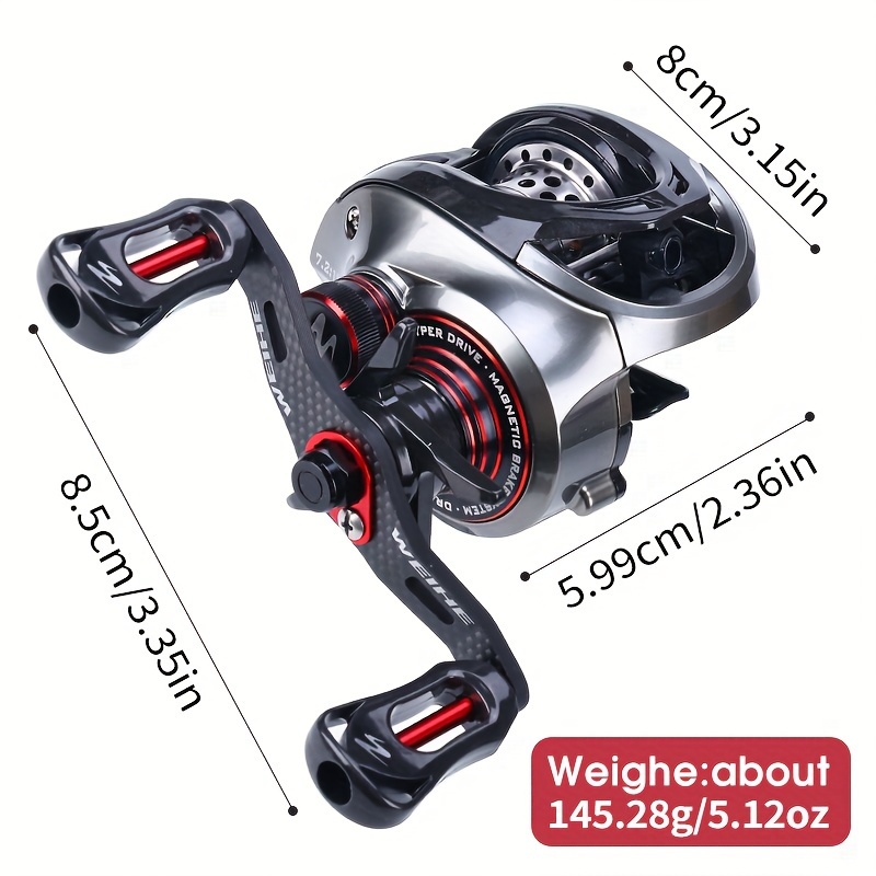 WEIHE  Carbon  Body Baitcastin - Abu Garcia Reel Max review and price