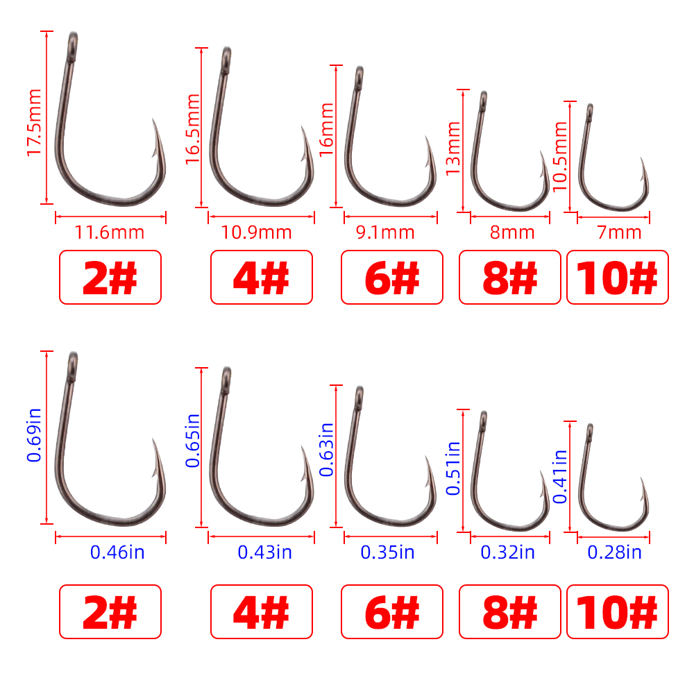 100pcs Stainless Steel Barbed  - Fishing Hook Barbless review and price