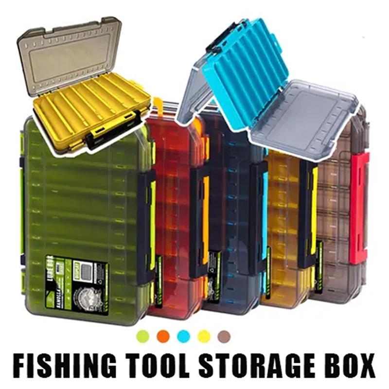 Double-Sided Compact Tackle Bo - Fishing Hook Box review and price