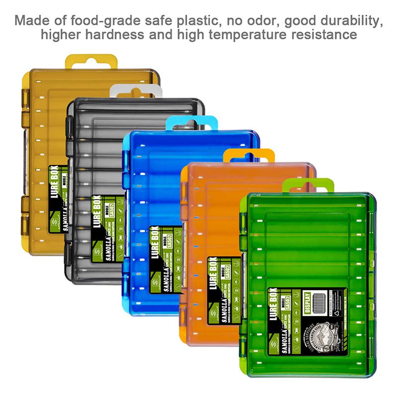 Double-Sided Compact Tackle Bo - Fishing Hook Box review and price